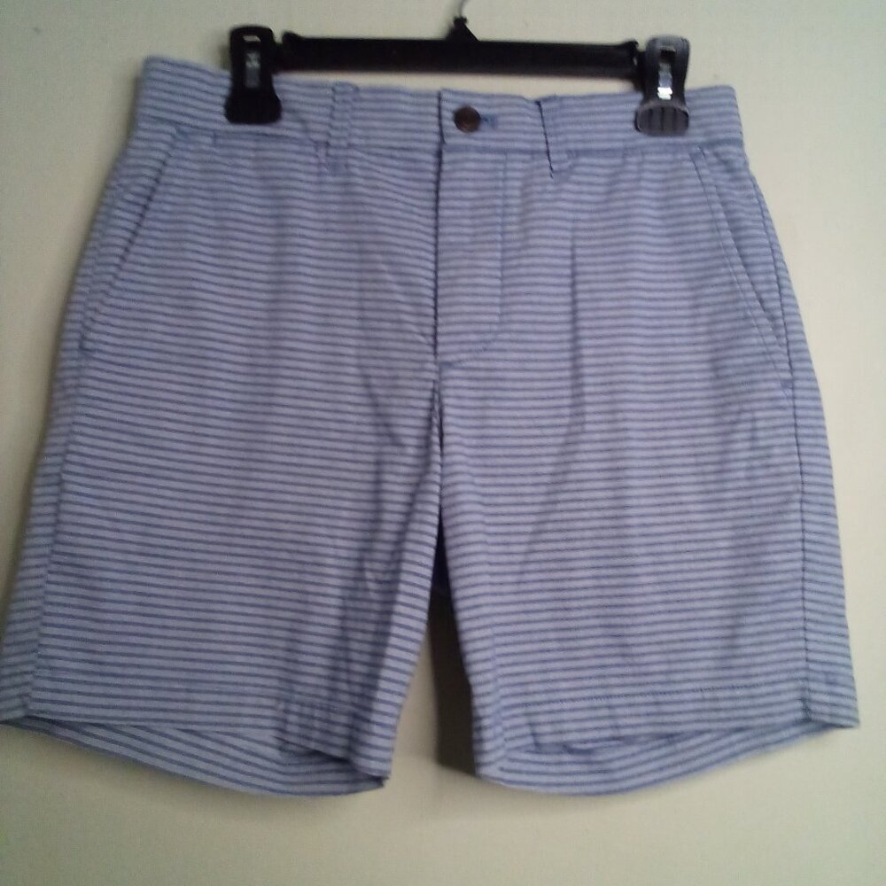 Gap Shorts Women 29 7" Short Casual Stripe Blue - Picture 2 of 14